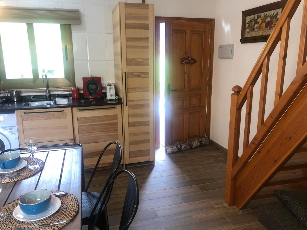 Kuchyň nebo kuchyňský kout v ubytování Duplex en el pirineo