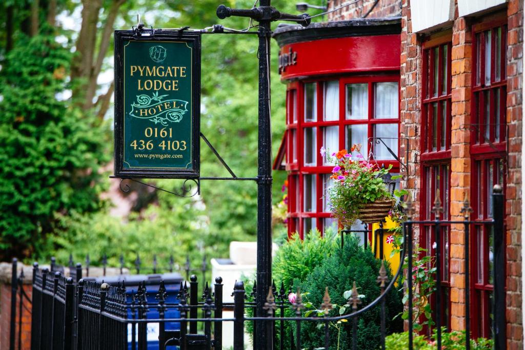 Zahrada ubytování Pymgate Lodge Hotel Manchester Airport