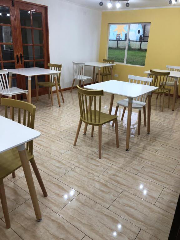 Restaurace v ubytování Cabañas Costatour Quintero