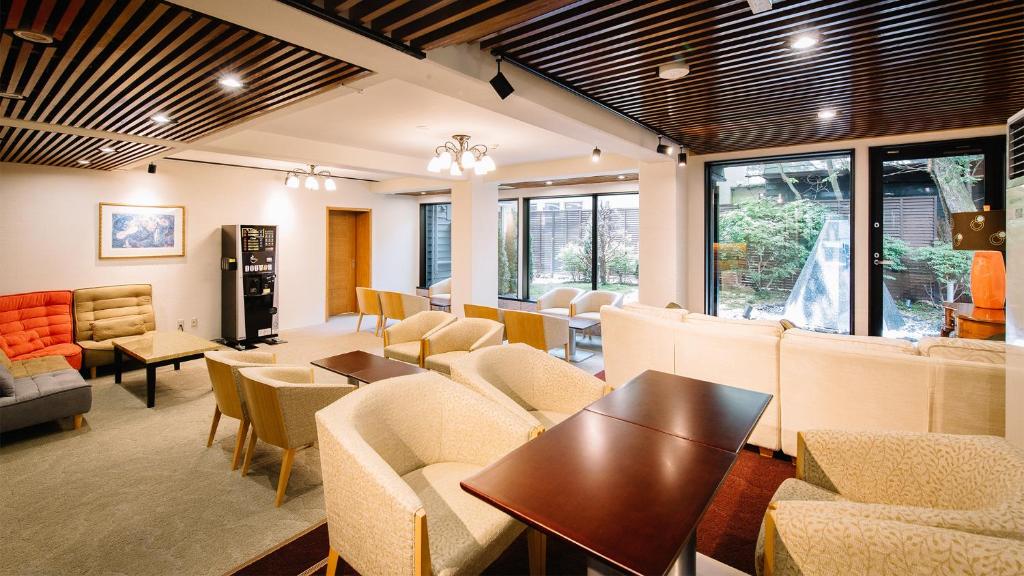 Posezení v ubytování Kyu-Karuizawa Hotel Shinonome