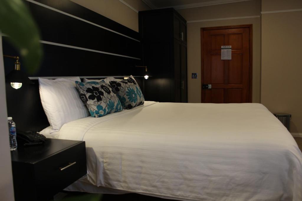 Postel nebo postele na pokoji v ubytování Hotel Cacaxtla