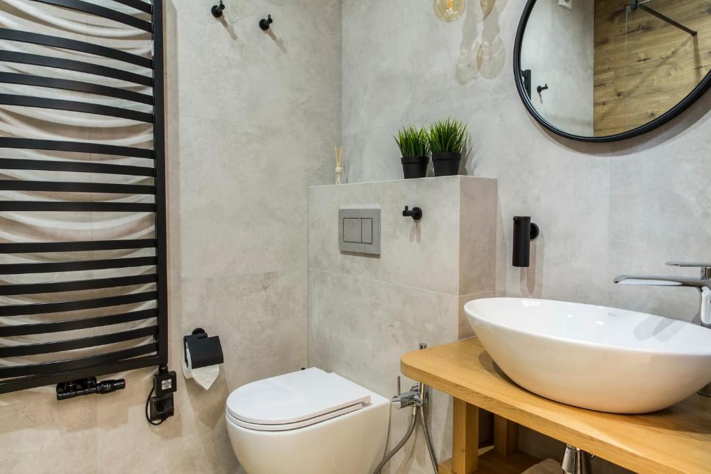 Kúpeľňa v ubytovaní VIP Apartamenty ROYAL SPA