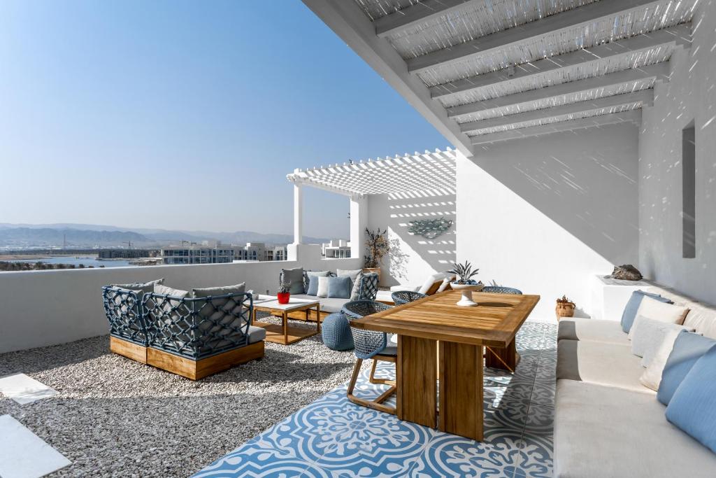 Posezení v ubytování Cloud 7 Residences Ayla Aqaba