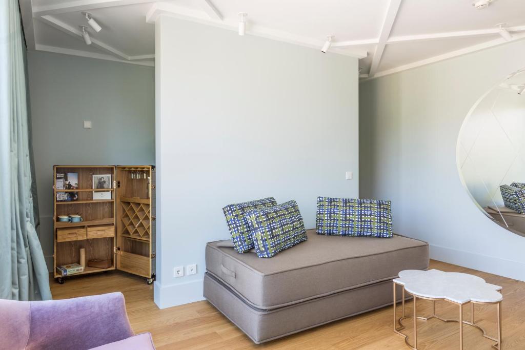 Posezení v ubytování Jugend- und Familienhotel Augustin