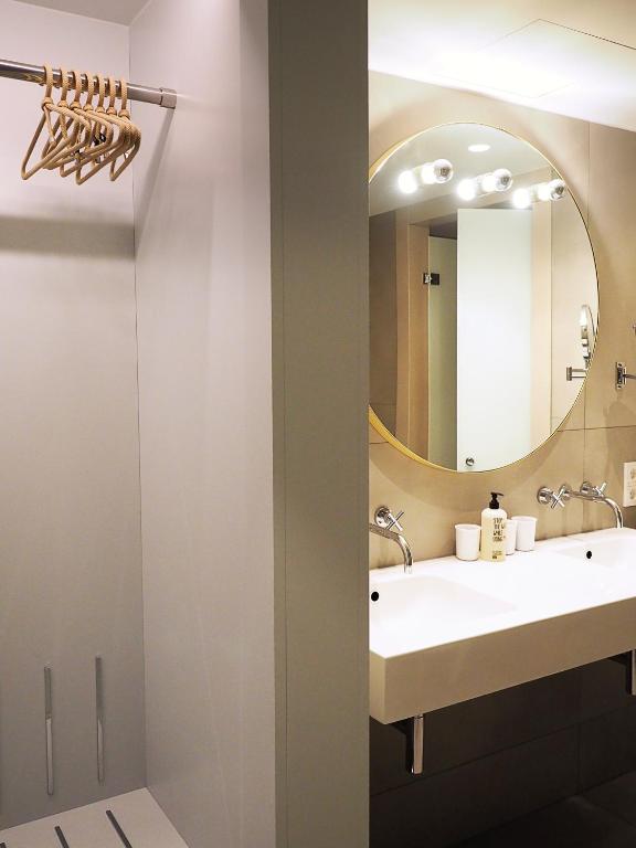 Koupelna v ubytování Jugend- und Familienhotel Augustin