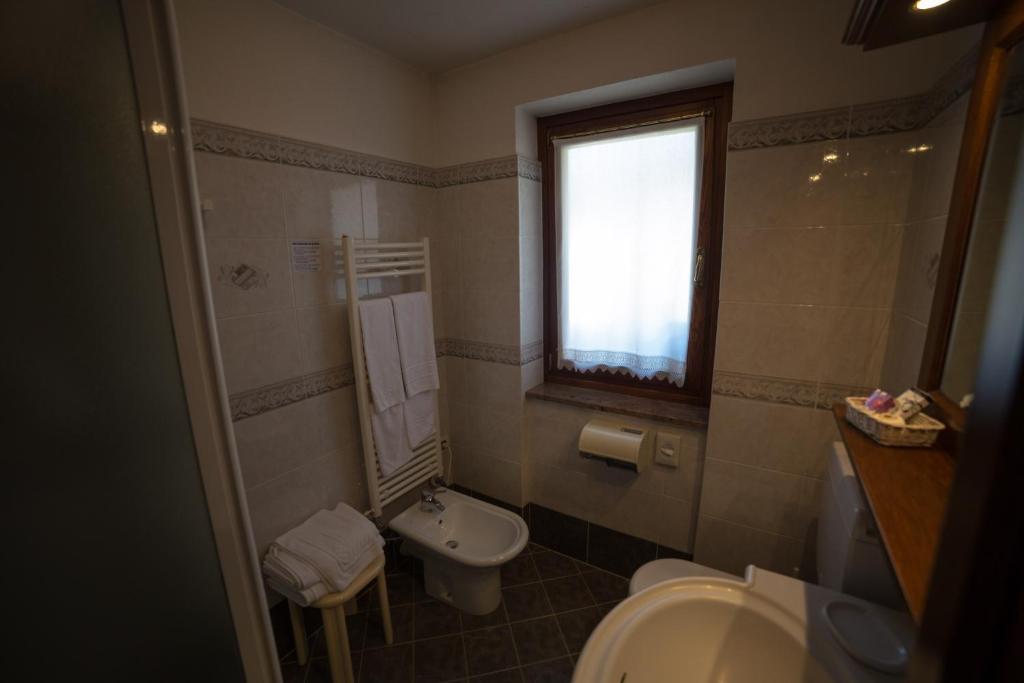 Koupelna v ubytování Hotel Petit Prince