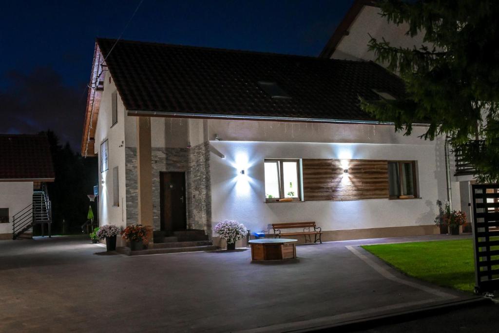 Budova, v ktorej sa ubytovanie bed & breakfast nachádza