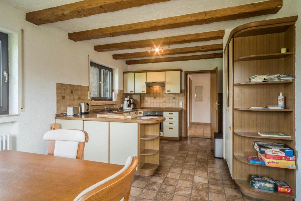 Kuchyň nebo kuchyňský kout v ubytování Ferienwohnung im Haus Metzger