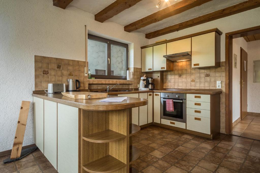 Kuchyň nebo kuchyňský kout v ubytování Ferienwohnung im Haus Metzger