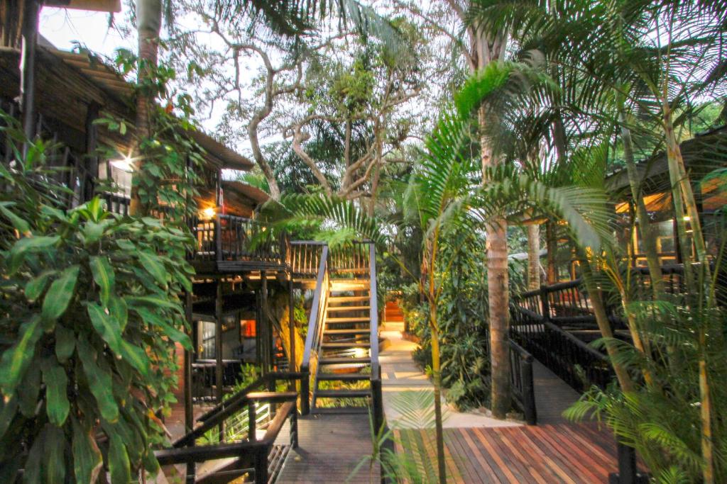 Zahrada ubytování Umlilo Lodge