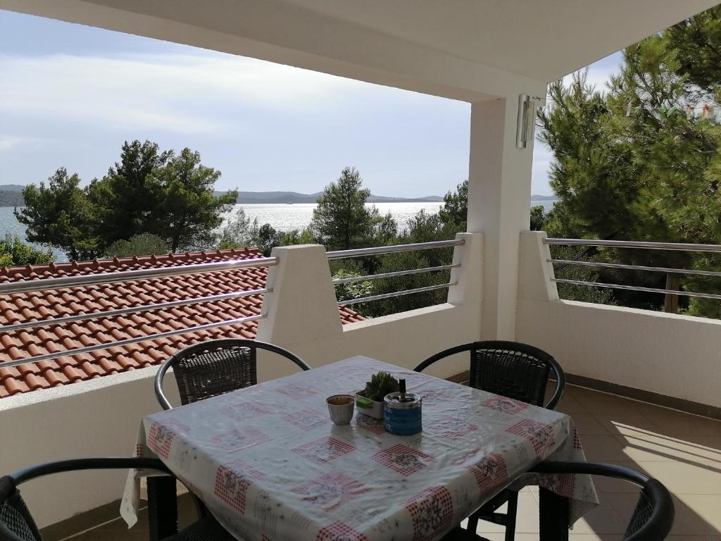Balkón alebo terasa v ubytovaní Apartments M