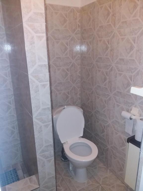 Koupelna v ubytování Penzion Paseky U Zapadlych vlastencu