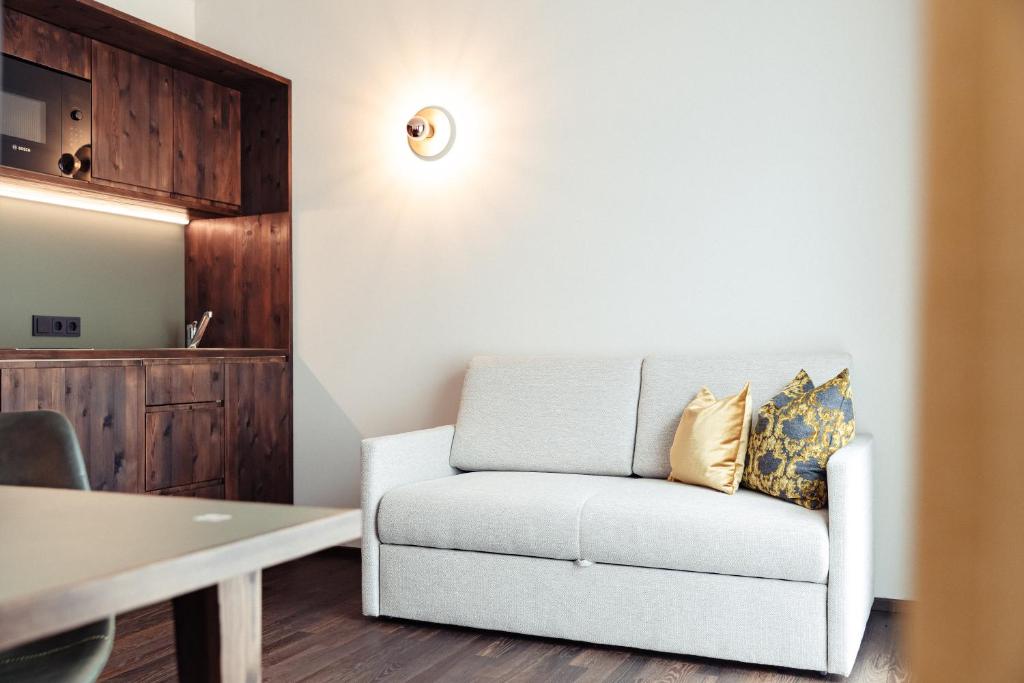 Posezení v ubytování Boutique Hotel das TSCHOFEN