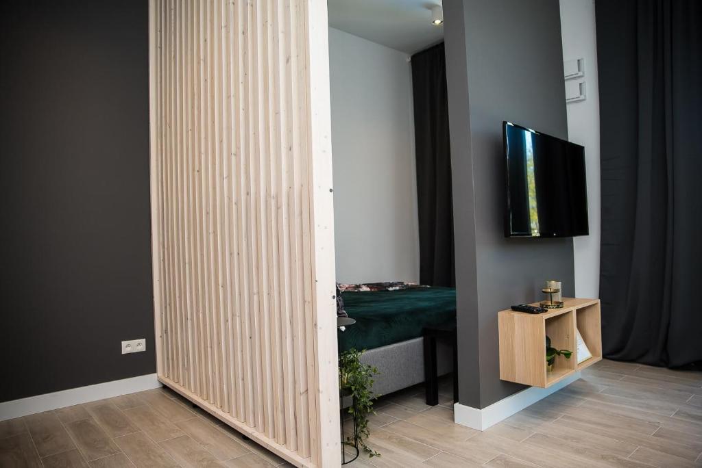 Telewizja i/lub zestaw kina domowego w obiekcie EASY RENT Apartments -BUSINESS CENTER 39