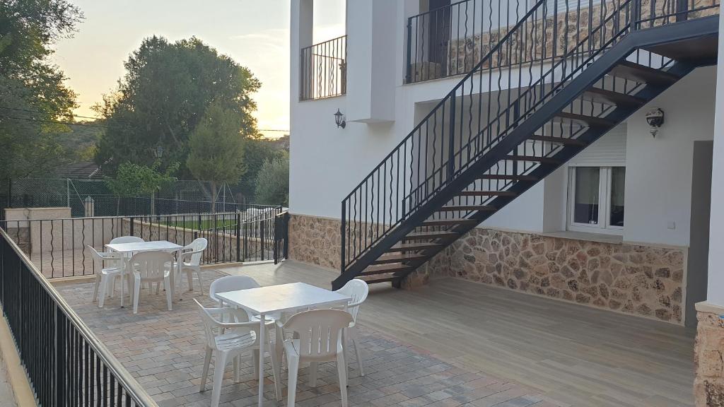Balkón alebo terasa v ubytovaní Casas rurales La Carrasca