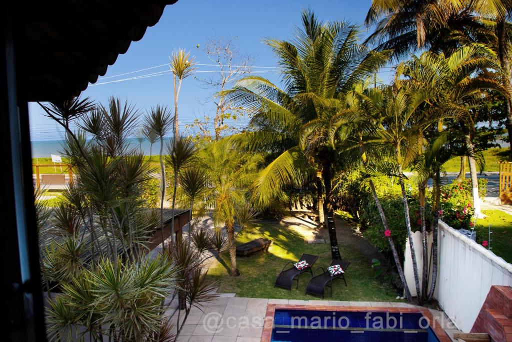  Casa frente praia na av beira mar com piscina