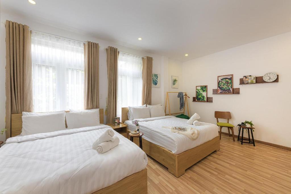The Green House Da Lat - Chambre Quadruple De Luxe