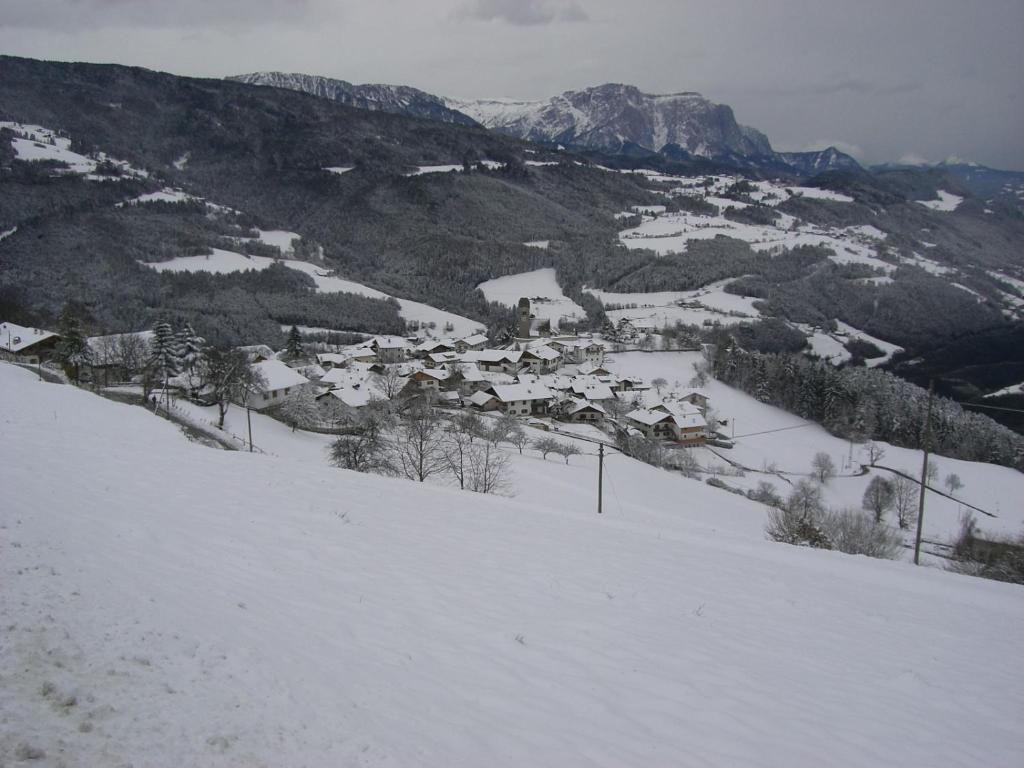 Gasthaus St. Valentin during the winter