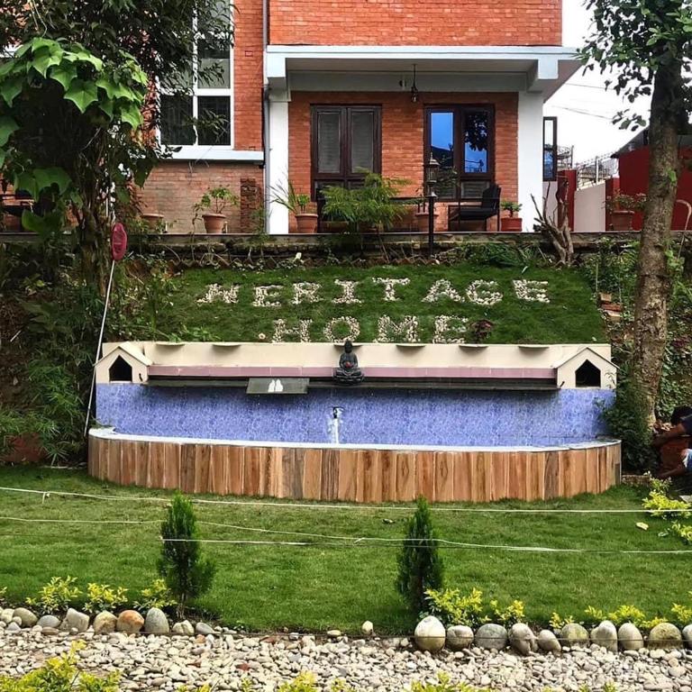 Zahrada ubytování Heritage Home Dhulikhel