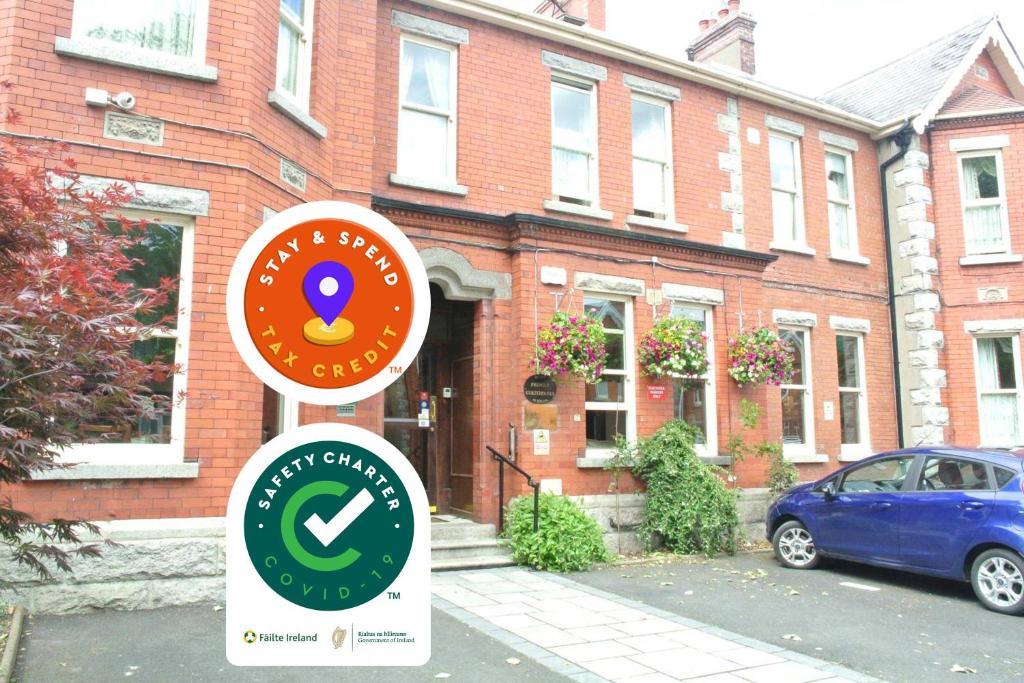 Certifikát, hodnocení, plakát nebo jiný dokument vystavený v ubytování Egans House