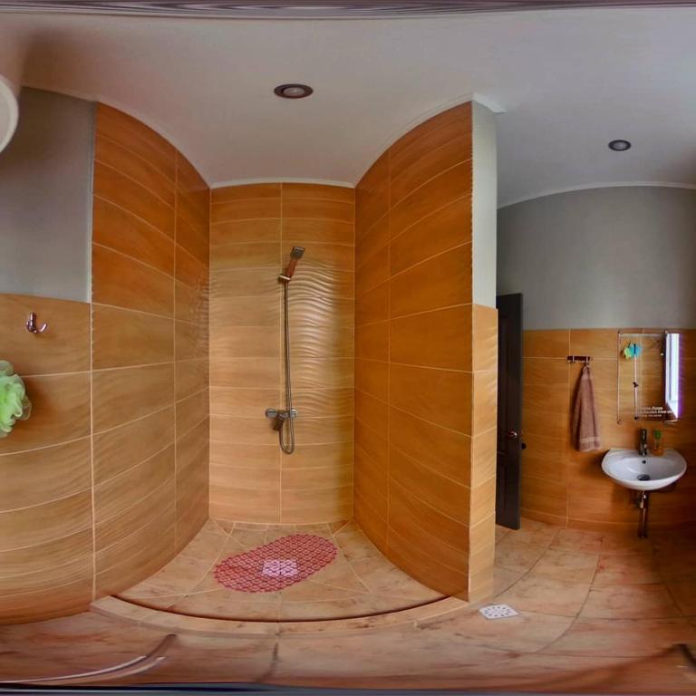 Koupelna v ubytování Yourhostel Университет