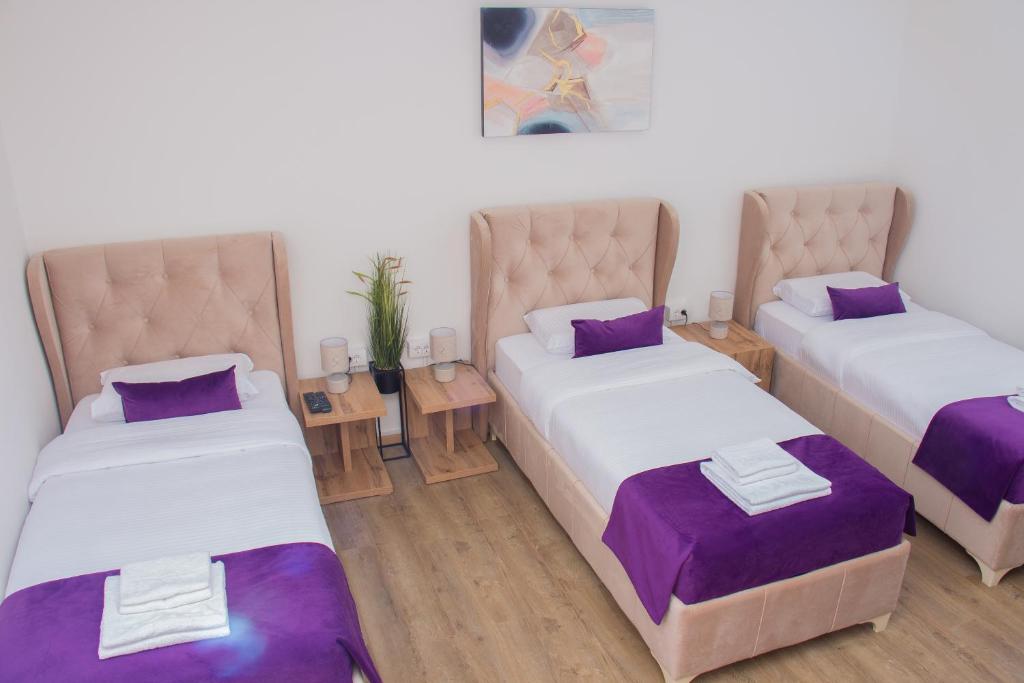 Postel nebo postele na pokoji v ubytování Motel KVELE