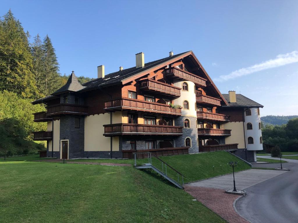 Budova, kde se apartmán nachází