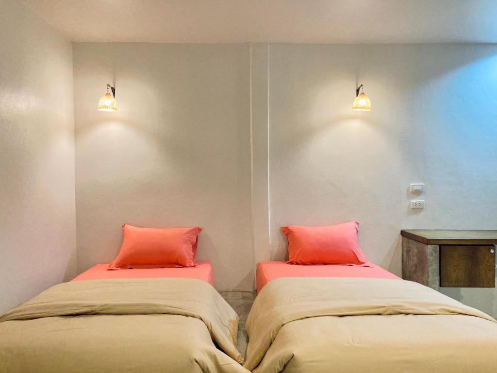 Postel nebo postele na pokoji v ubytování Simple House Ao Nang - B&B