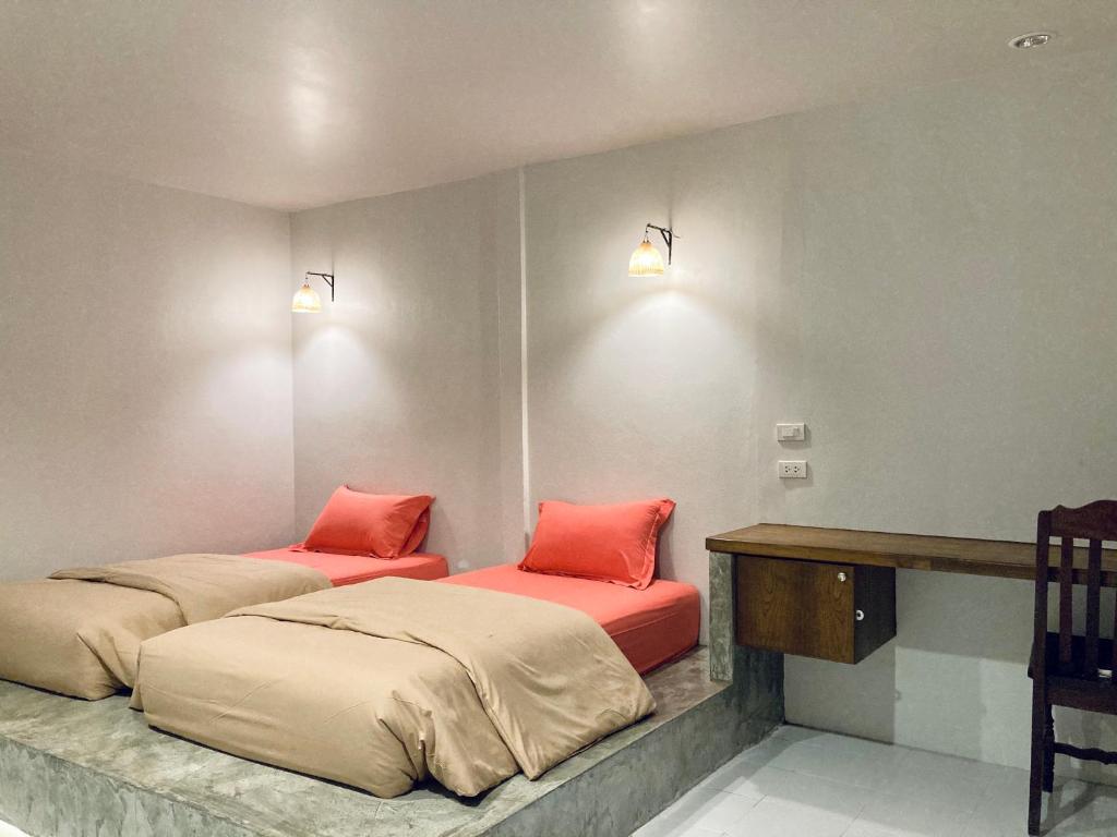 Postel nebo postele na pokoji v ubytování Simple House Ao Nang - B&B
