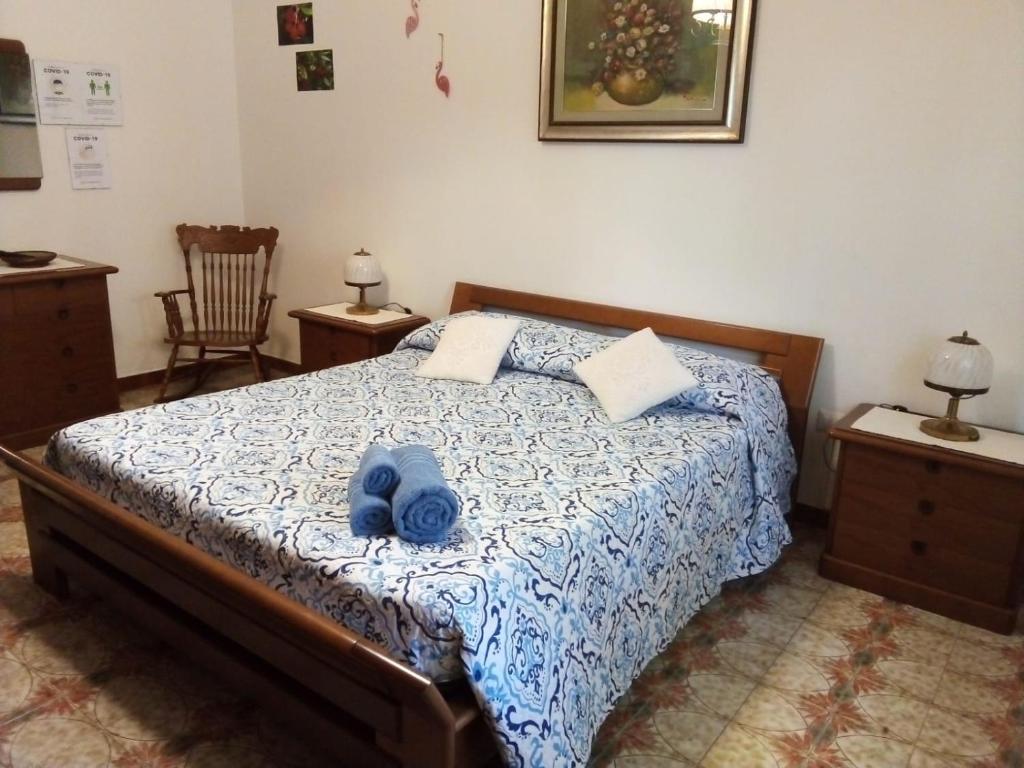 Postel nebo postele na pokoji v ubytování B & B Il Mirto 2