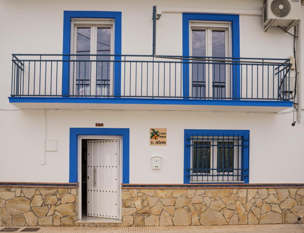 Balkón nebo terasa v ubytování Casa Rural El Níspero
