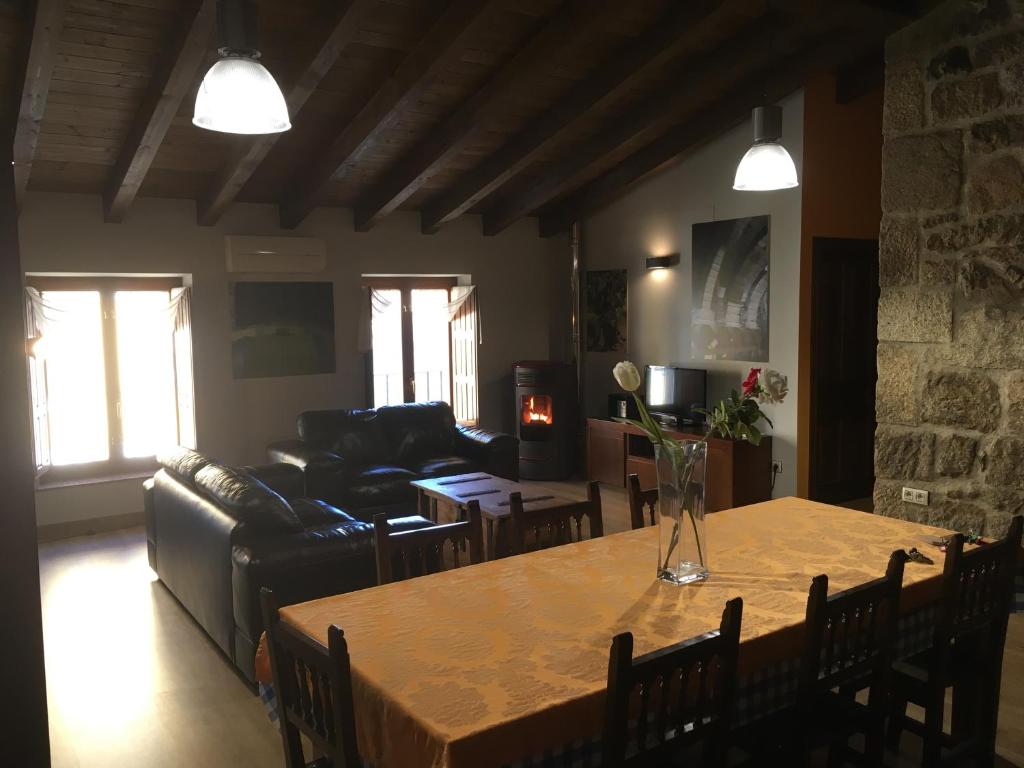Posezení v ubytování La Casa del Vino