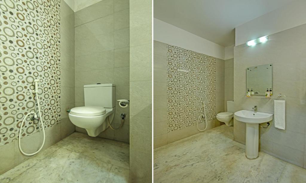 Koupelna v ubytování Itsy Hotels Swastika Inn Sector 26