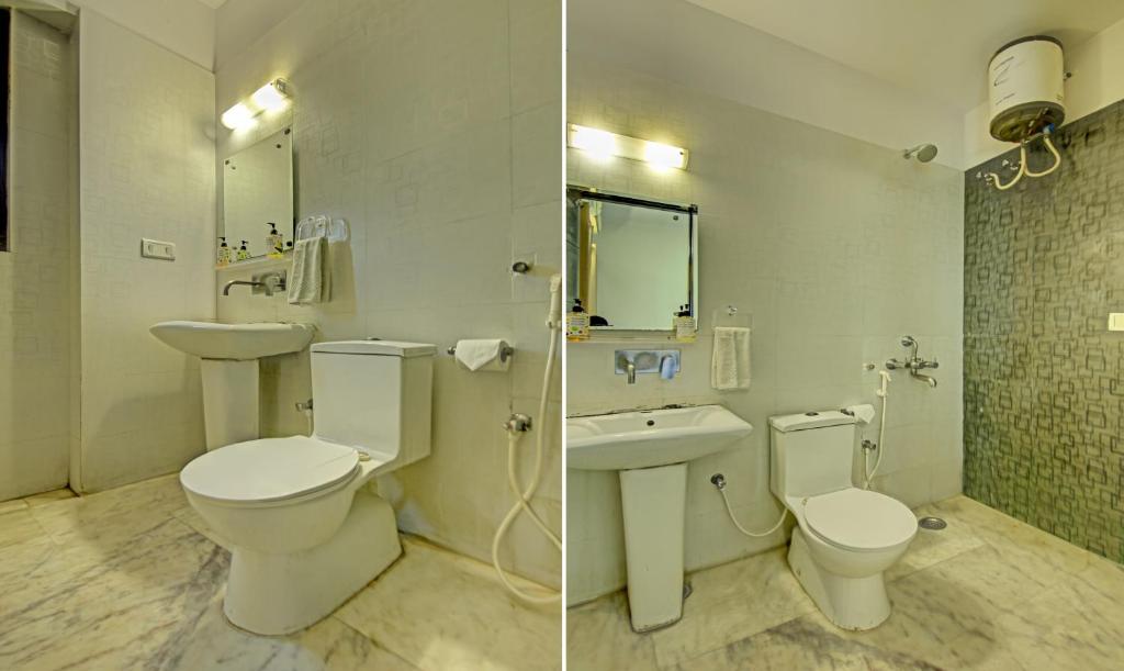 Koupelna v ubytování Itsy Hotels Swastika Inn Sector 26