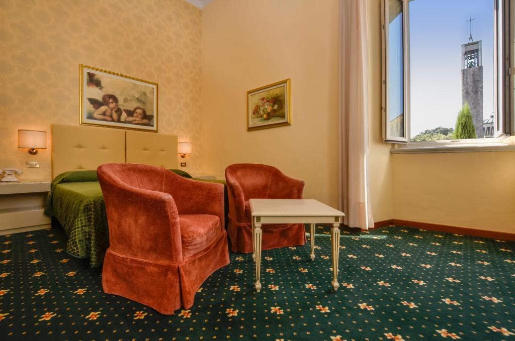 Posezení v ubytování Grand Hotel Plaza & Locanda Maggiore
