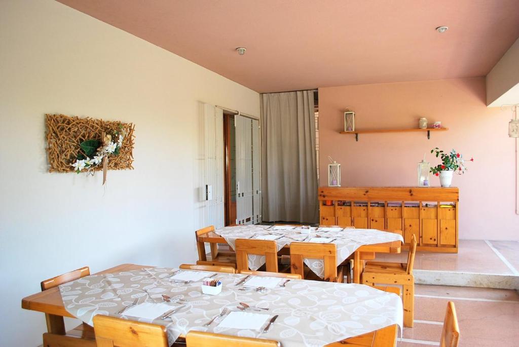 Posezení v ubytování B&B Villa Bianca