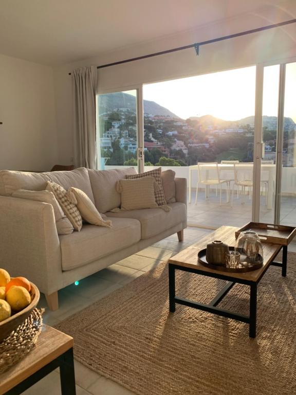 A seating area at Casa Razzo