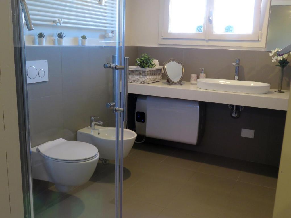 Kúpeľňa v ubytovaní Montegrappa Apartment