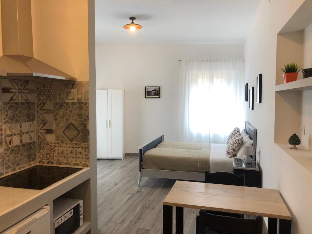 Kuchyň nebo kuchyňský kout v ubytování Hotel e trattoria San Giorgio