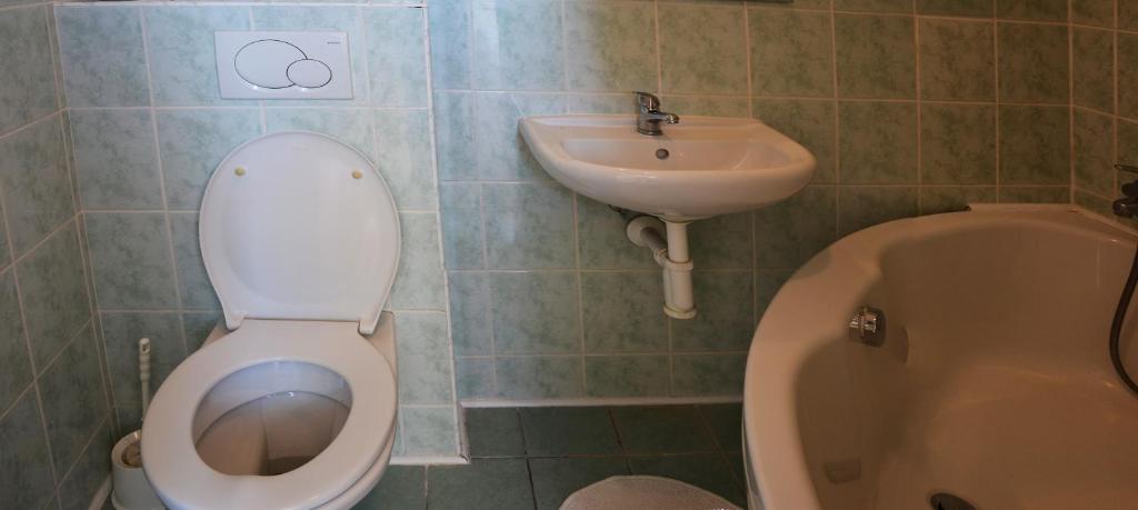 Koupelna v ubytování Penzion Locanda