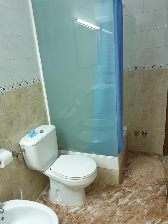 Koupelna v ubytování Hostal Alfil