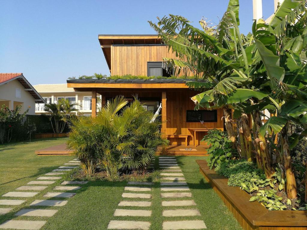  Exclusive EcoHouse! Privacy 100 m Praia Campeche