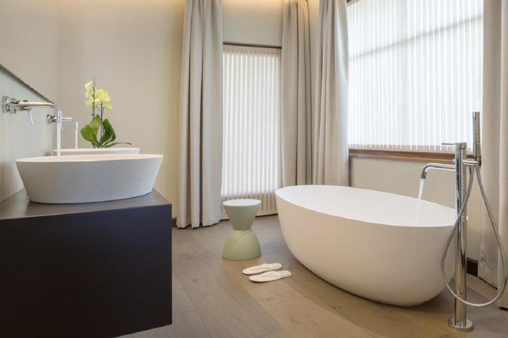 Koupelna v ubytování Hotel Villa Giulia