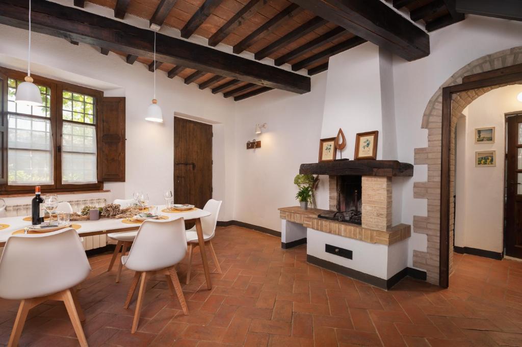 Reštaurácia alebo iné gastronomické zariadenie v ubytovaní In Toscana Camere
