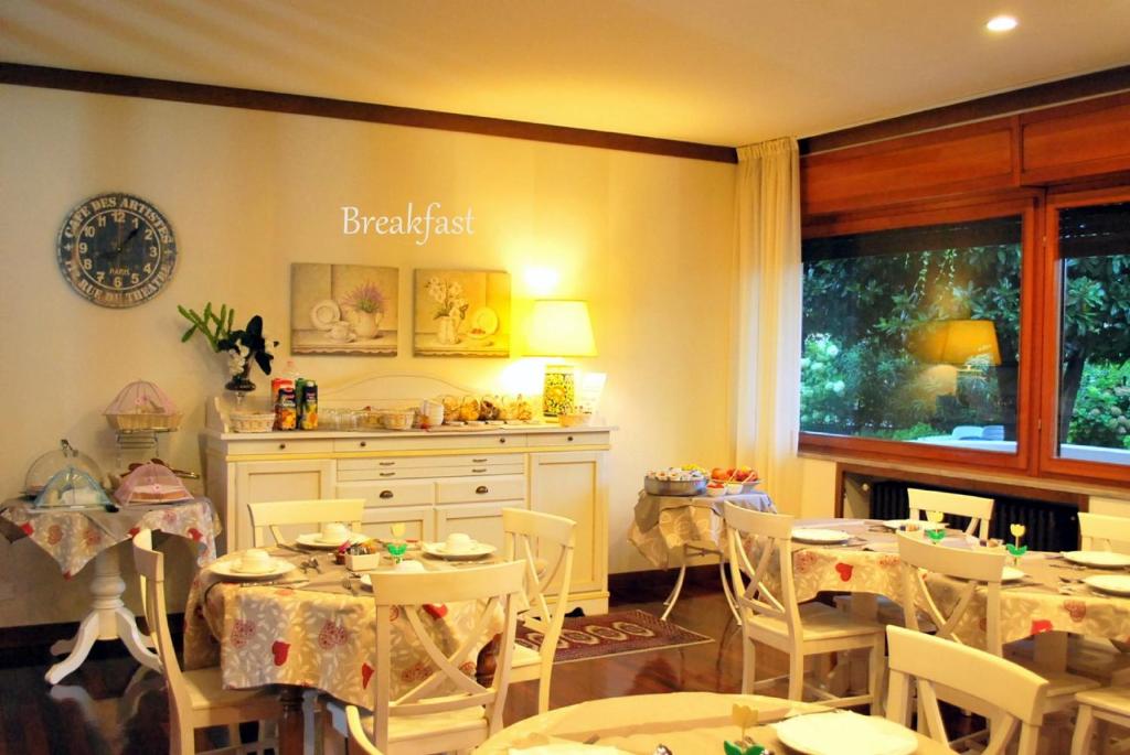 Posezení v ubytování B&B Villa Bianca