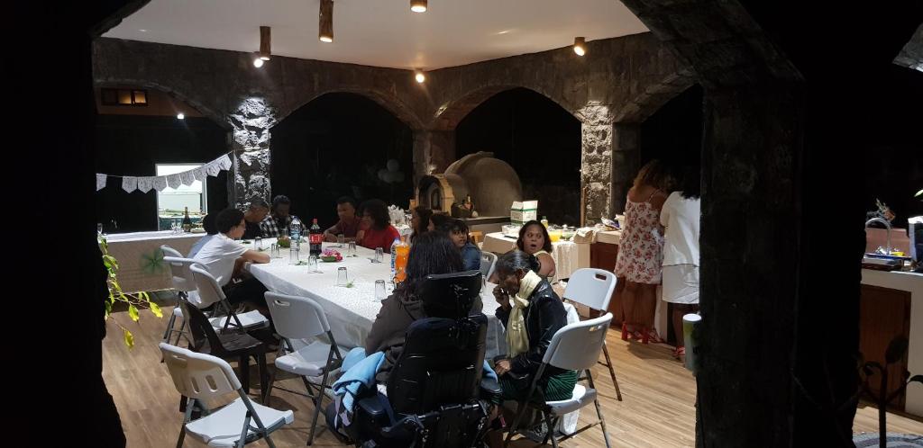 Restaurace v ubytování Tibambari