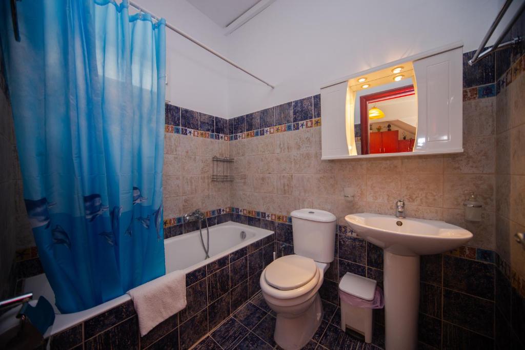 A bathroom at Stegnailion