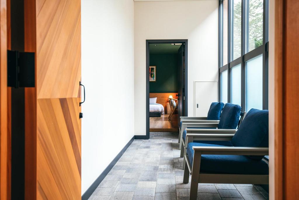 Posezení v ubytování HOTEL KARUIZAWA CROSS