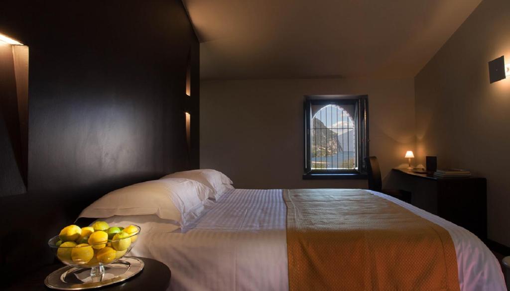 Postel nebo postele na pokoji v ubytování Hotel Villa Giulia