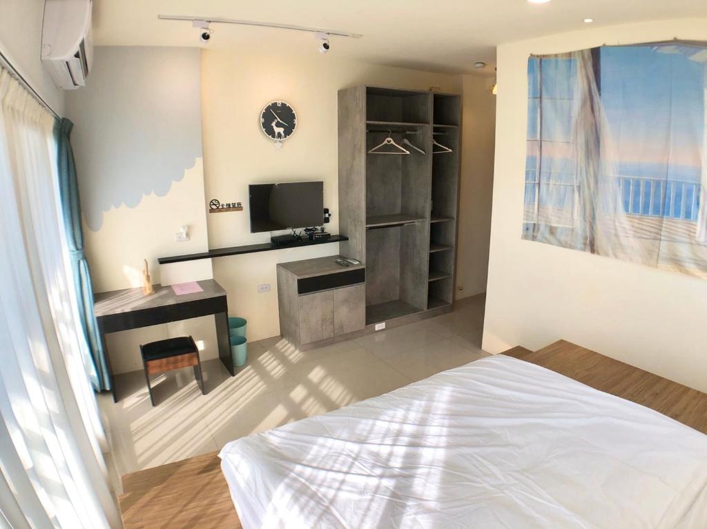 A Day in Lukang Homestay - Chambre Double Avec Balcon